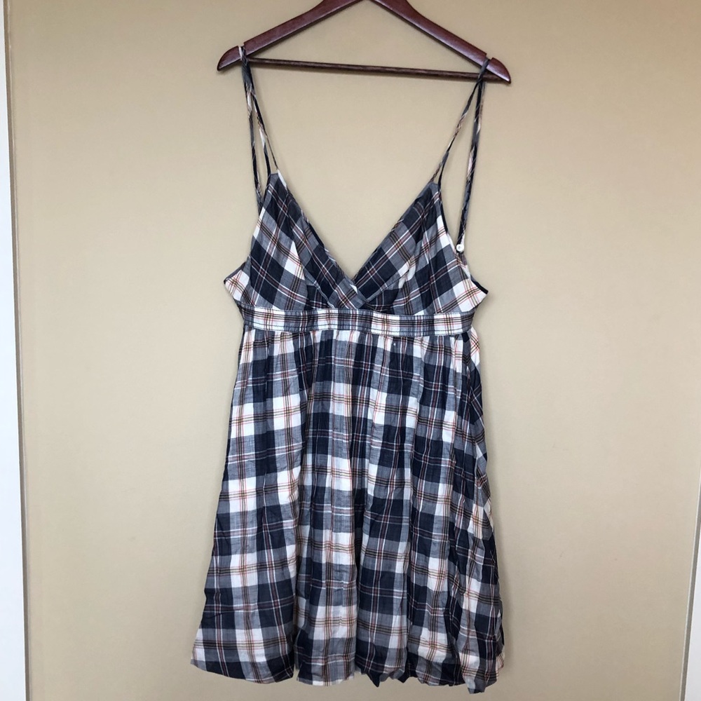 J. Crew Plaid Dress